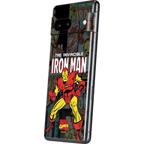 Marvel Classic Comics Iron Man Action Vintage Pixel Skins